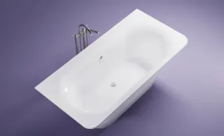 Ванна из искусственного камня Astra-Form Прима 01010037 185x90 см белый глянец